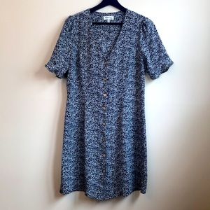 MONTEAU Los Angeles Floral Midi Dress
